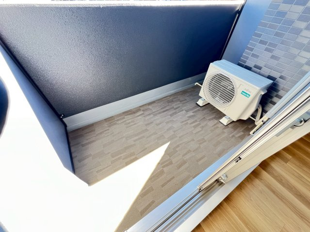 プレサンス長田レジェールのバルコニー