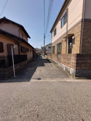 【その他】 | 尾上町長田建築条件なし売地 | 私道（持分１／３）の入口は４ｍ幅です