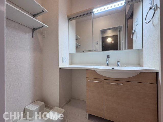 カーサ丸山の洗面所|他社様掲載物件もまとめてご紹介、ご案内可能です(^^)/