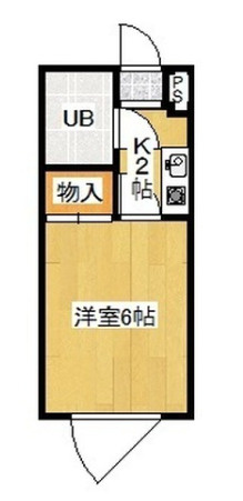 愛知県一宮市1棟投資マンション【ベルビュー花池】の間取り