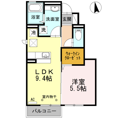 セントフォーレの間取り