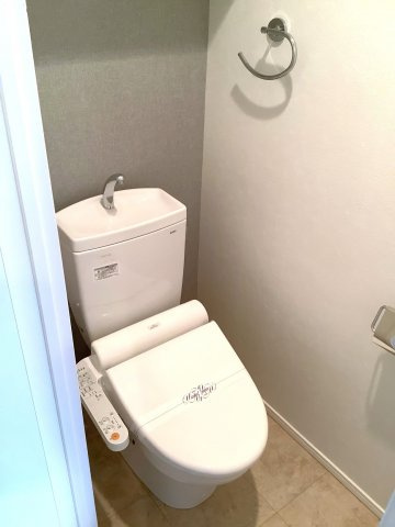 エンクレスト博多LIBERTYのトイレ|コンパクトで使いやすいトイレです