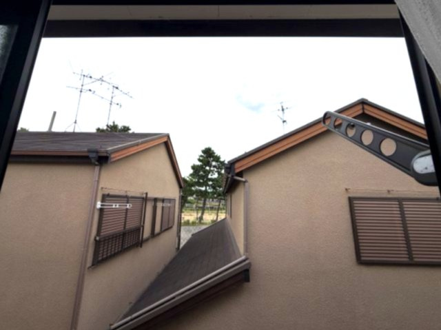 LiVEMAX尾知山のバルコニー