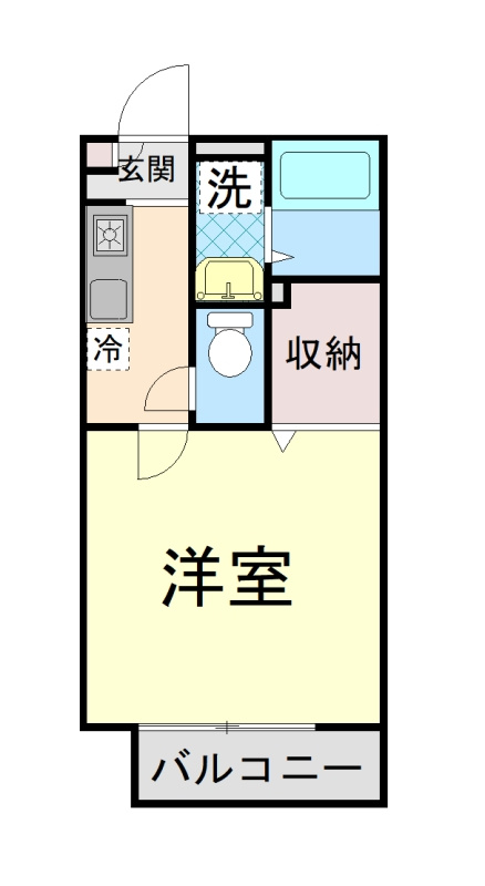 山麓荘の間取り