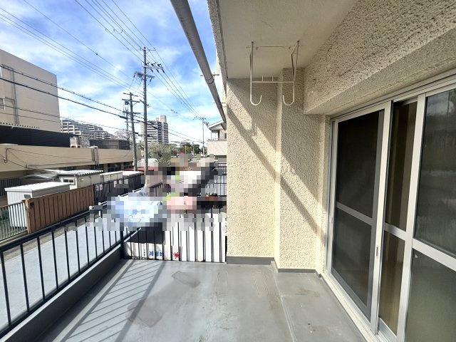 エルパラッツォ本山南(本南マンション)のバルコニー