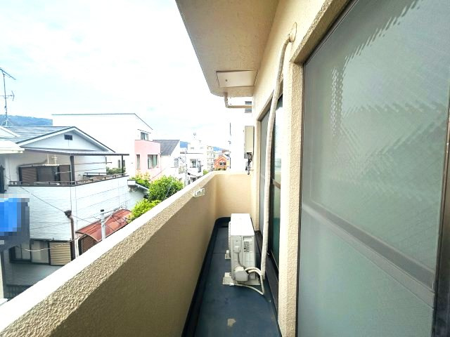 ハイム灘北のバルコニー