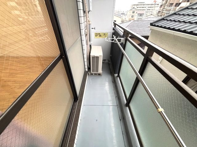 ル・パレ福住のバルコニー