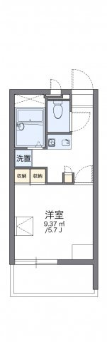 レオパレス岡本の間取り