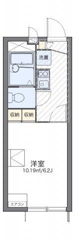レオパレス六甲ガーデンズの間取り