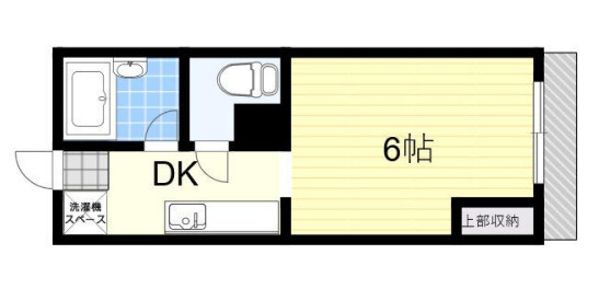 大石北町マンションの間取り