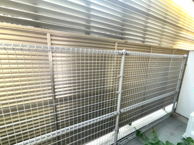 三景マンションのバルコニー