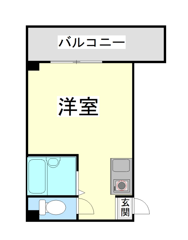 三景マンションの間取り