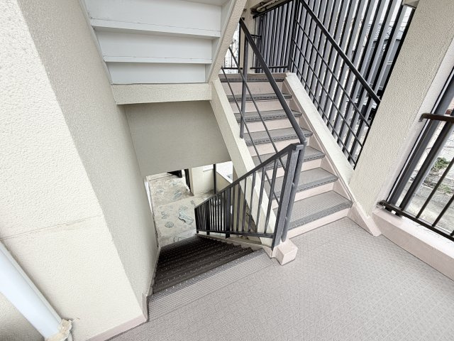 寺口マンションのバルコニー