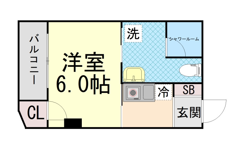 六甲台ベネフィックの間取り