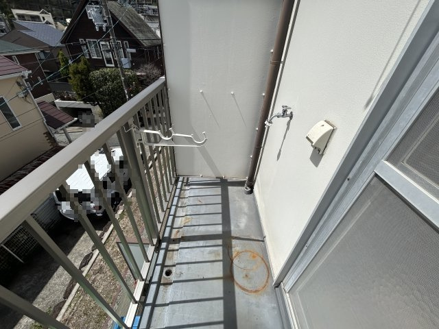 めぞんかもめのバルコニー