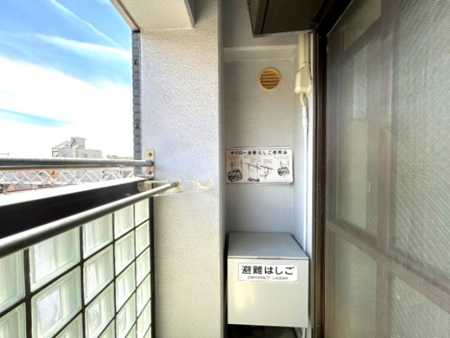 グランペール六甲のバルコニー