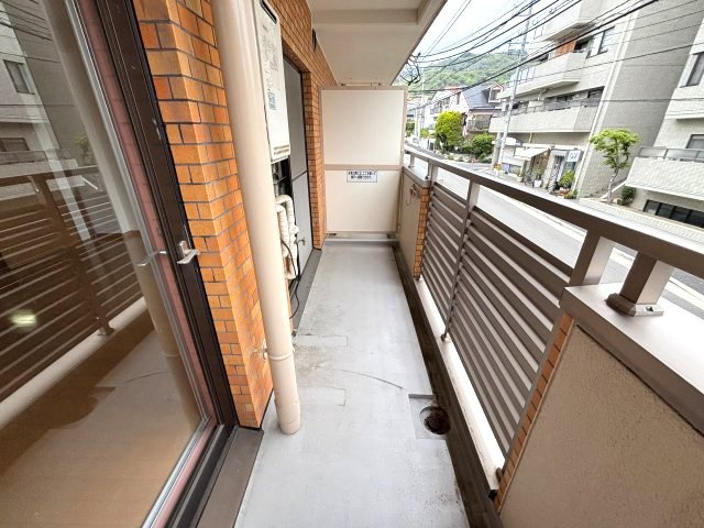 ライオンズマンション本山第５のバルコニー