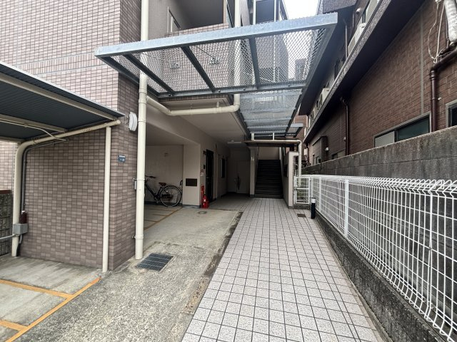 メゾン御影中町のバルコニー