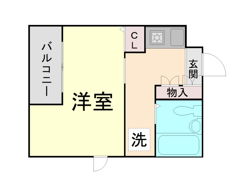 ロイヤルメゾン魚崎Ⅱの間取り