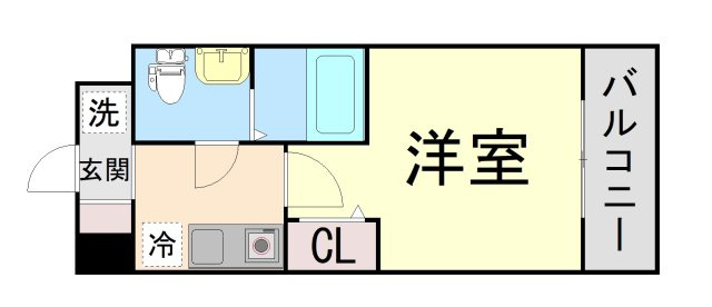 アクロス神戸住吉ステーションフロントの間取り