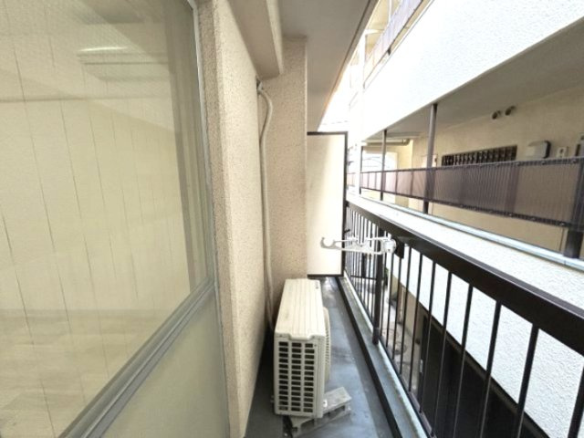 永手コスモハイツのバルコニー