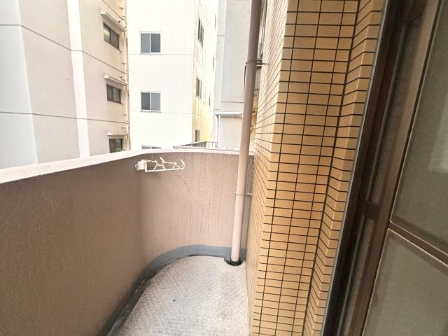 ライオンズマンション三宮東第2のバルコニー