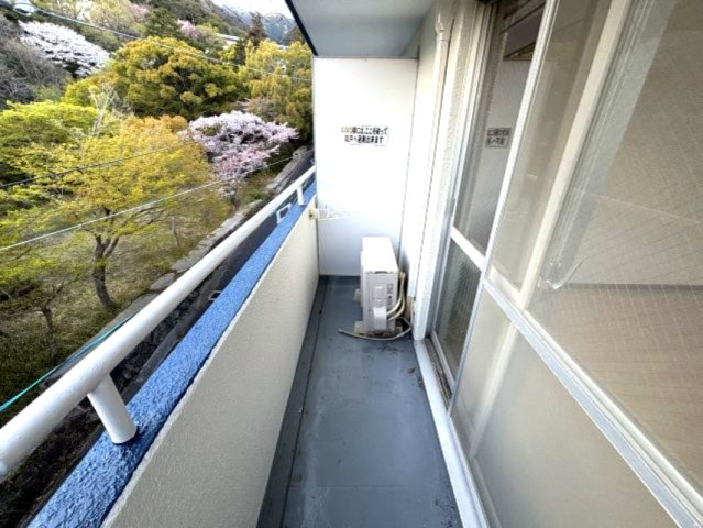 エクセレンス六甲のバルコニー