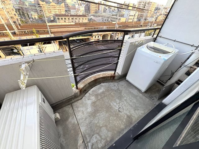 メゾン王子のバルコニー