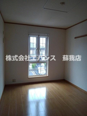 【寝室】 | ソレアードD | 使い勝手のいい寝室です