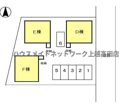 東城テラスの区画図|配置図