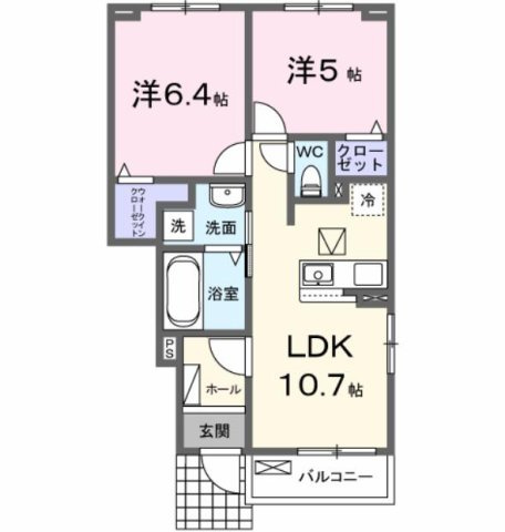 【間取り】 | メゾンド・プチ・フルールⅩⅠ