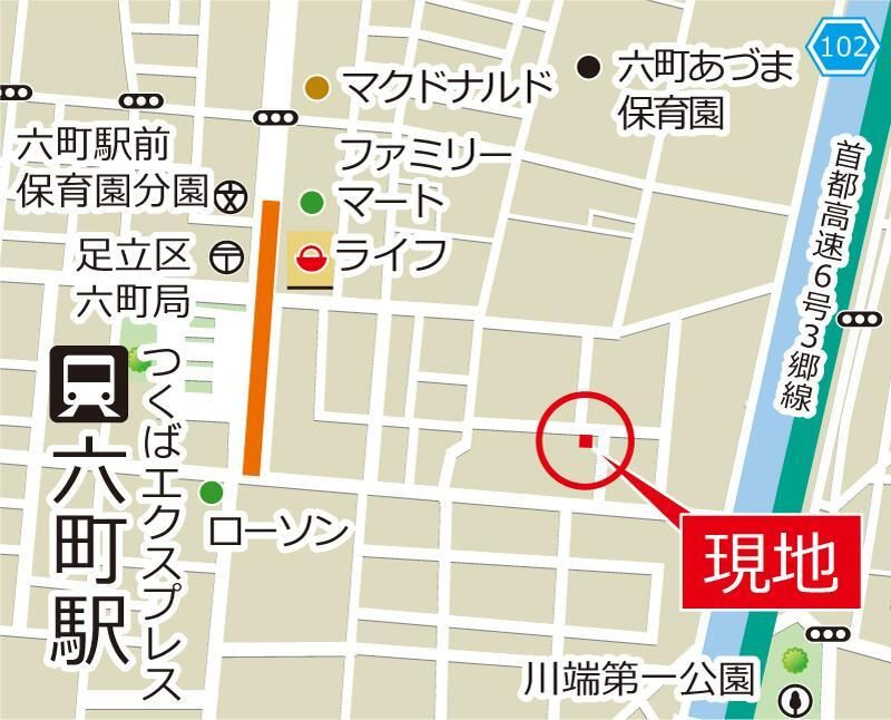フォレスト　ベベの地図