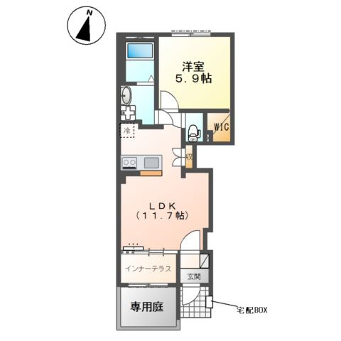 【間取り】 | 宮崎市清武町加納　アパート新築工事