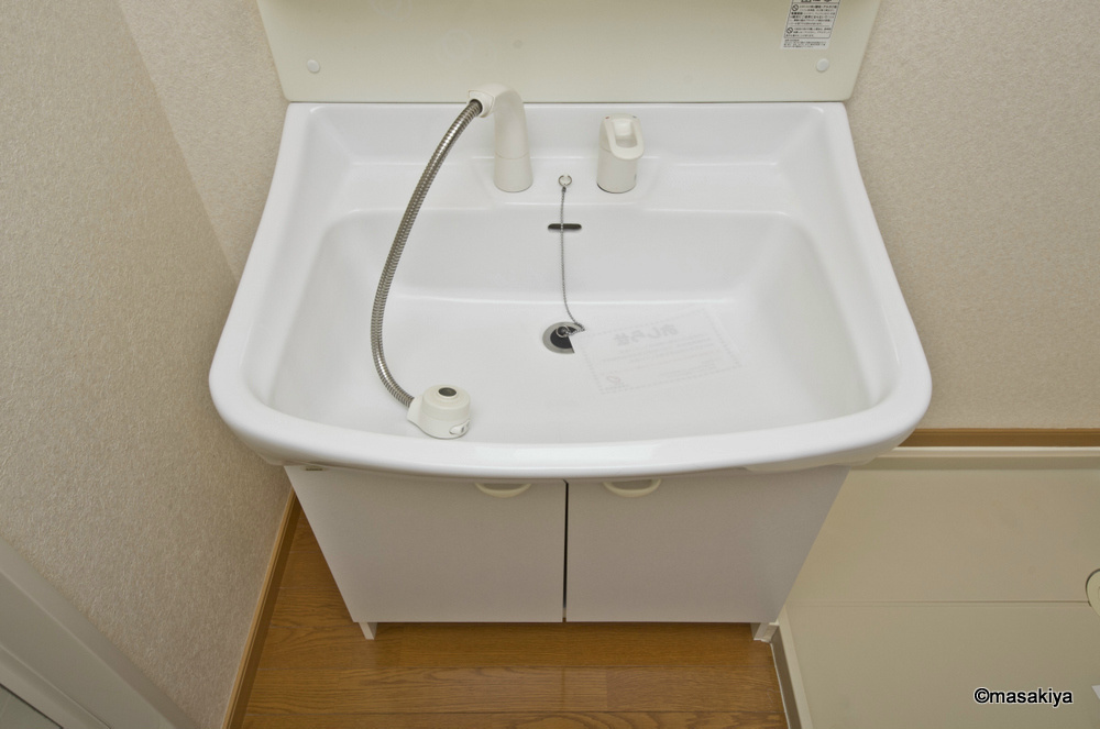 サンライズ瑞樹の洗面所|シャンプードレッサー付き