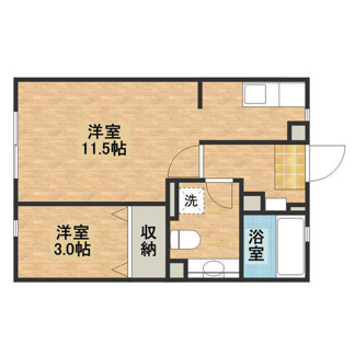 【間取り】 | ヴォートル・メゾンＡ棟