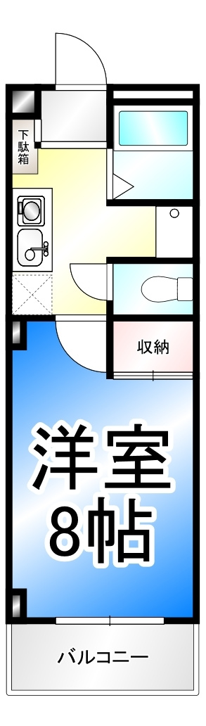 マインズＫの間取り