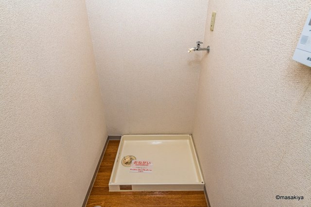 マインズＫの洗面所|室内洗濯機置き場