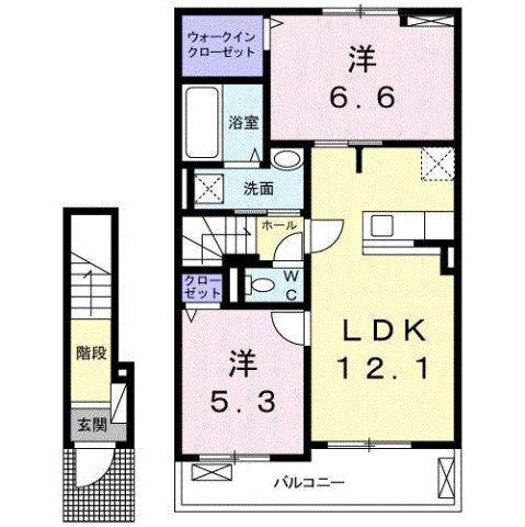 【間取り】 | アンジュの家Ⅰ