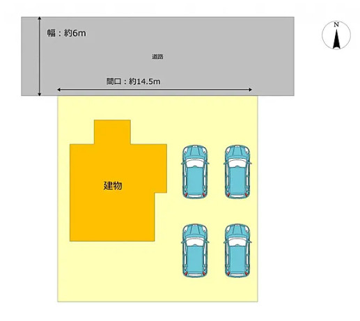 高崎市吉井町長根　中古999の区画図