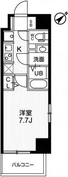 エヌステージ西所沢の間取り