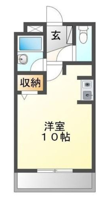 愛知県北名古屋市1棟売りマンション【グリーンヒルイトウ】の間取り