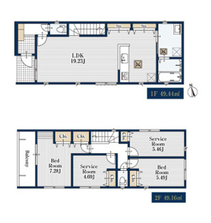  | 【名古屋市西区花の木3丁目2-12新築戸建】✨️仲介手数料無料✨️城西小学校・浄心中学校