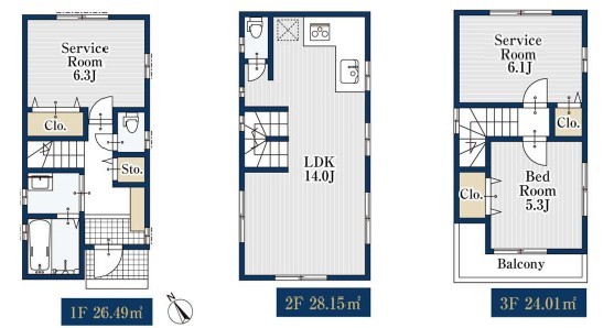 文京区大塚6丁目　建築条件無し売地の参考プラン|参考プラン間取り図
土地9070万円+建物1410万円＝10480万円

現地ご見学希望・資料請求などお気軽にお問い合わせ下さい！
03-5990-5201