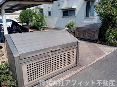 【その他共用部分】 | ラグジュアリ新涯　A棟 | 敷地内ゴミ置場