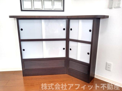 【その他】 | ラグジュアリ新涯　A棟 | キッチン収納※イメージです