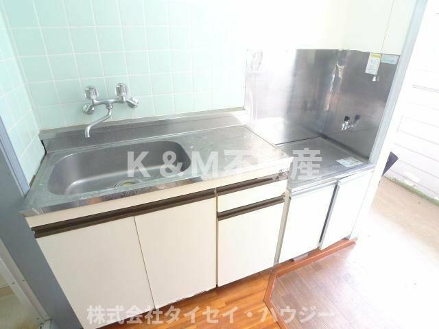 柏セブンコーポのキッチン|使いやすいキッチンです