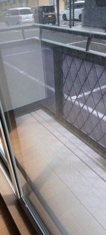 ラシーヌC棟のバルコニー