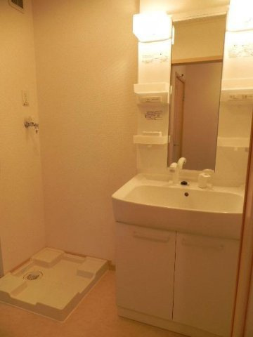 コンパクトで使いやすい洗面所