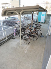 屋根付き駐輪場