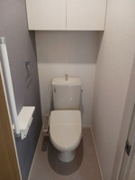 ゆったりとした空間のトイレです